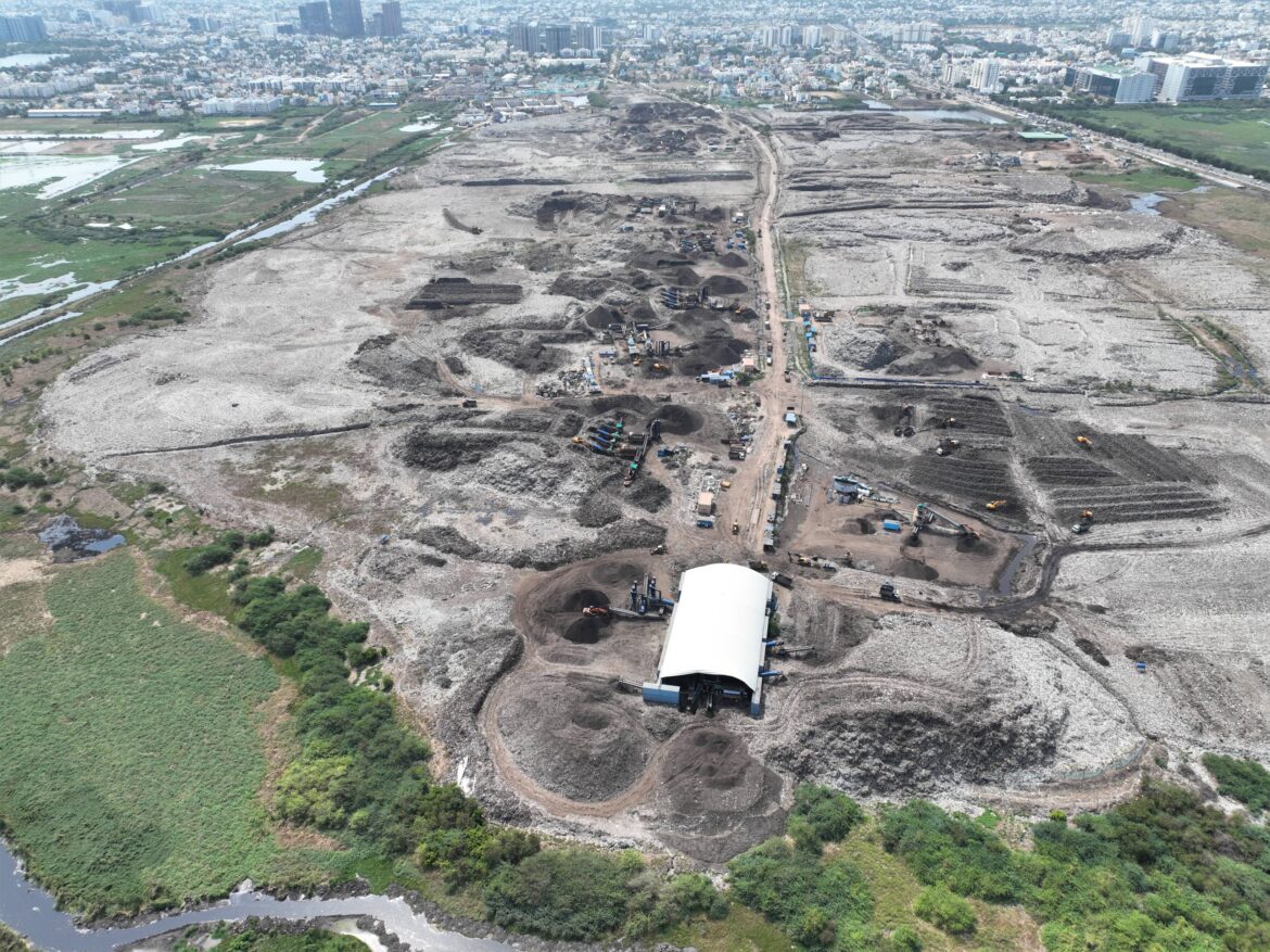 Blue Planet Asia empties the largest landfill in India
